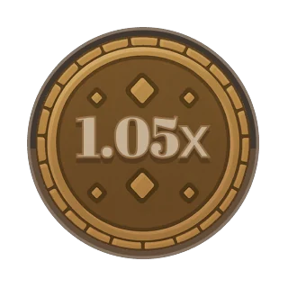 Munt x1,05 – Chicken Road Gold