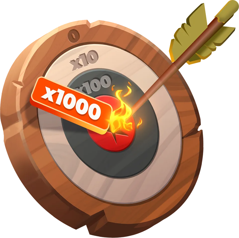 De multiplier x1.000 – Forest Arrow
