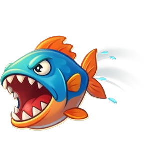 Piranha springt – Frog Road