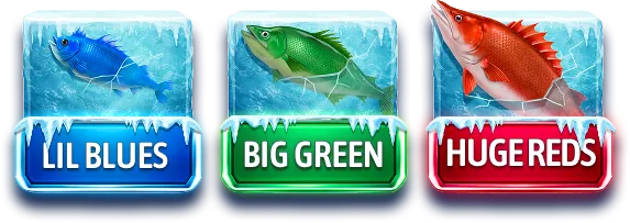 De bedieningsknoppen – Ice Fish