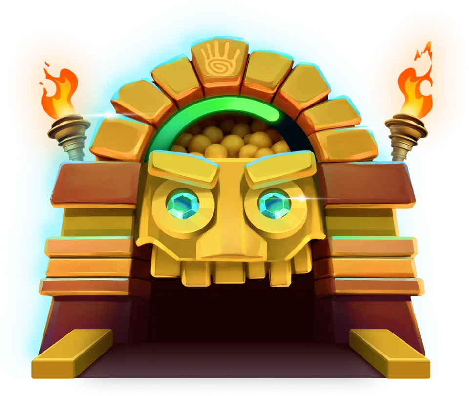 De poort – Plinko AZTEC