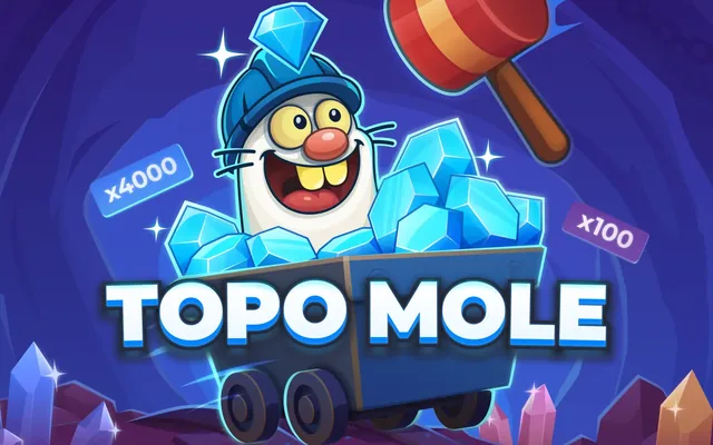 Topo Mole – Instant-spel van InOut Games