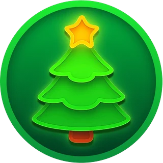 Dennenboom (groene ring) – Twist X-mas