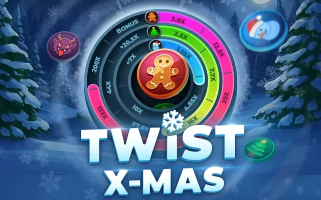 Twist X-mas – Rad van fortuin van InOut Games